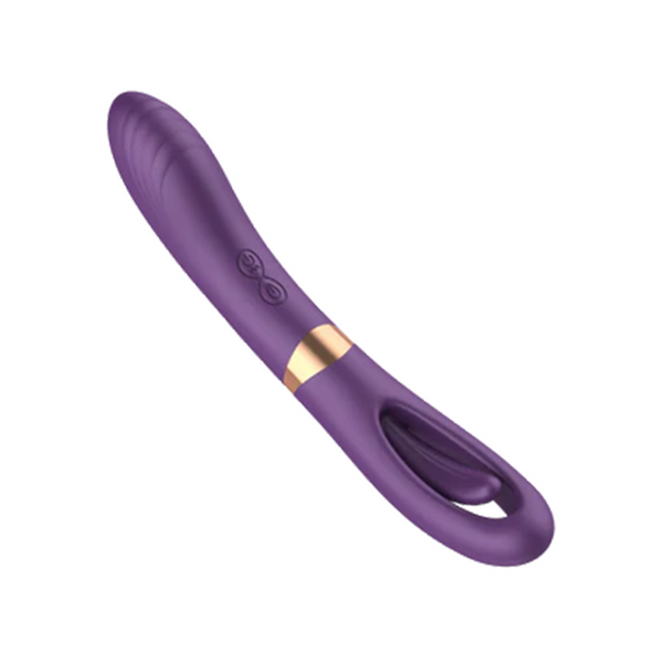 Flatternder G-Punkt-Vibrator mit Klitoris und Vibration