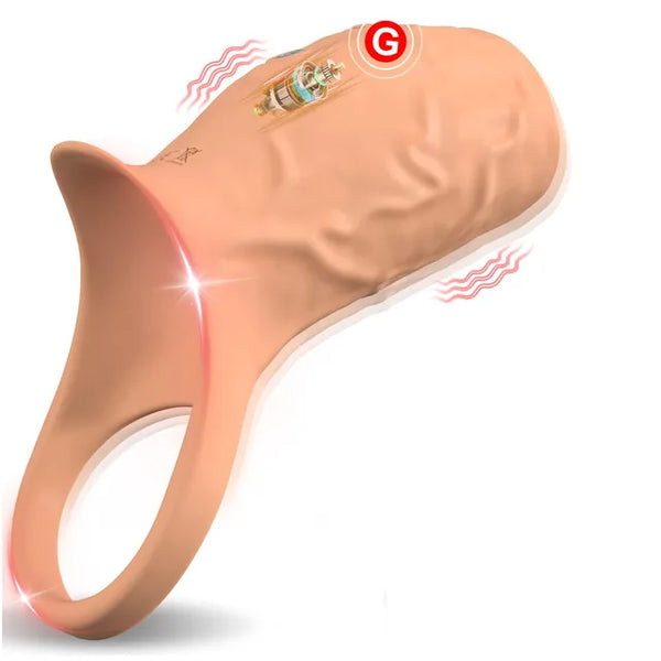 Vibrierender Penisring | G-Punkt- und Hodenstimulation | Ejakulationsverzögerung